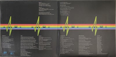 Lot 254 - PINK FLOYD - THE DARK SIDE OF THE MOON LP (UK COMPLETE SOLID TRIANGLE - SHVL 804)