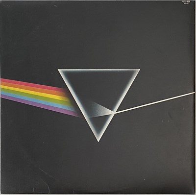 Lot 254 - PINK FLOYD - THE DARK SIDE OF THE MOON LP (UK COMPLETE SOLID TRIANGLE - SHVL 804)