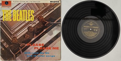 Lot 91 - THE BEATLES - PLEASE PLEASE ME LP (1ST UK MONO 'BLACK AND GOLD' - PMC 1202)