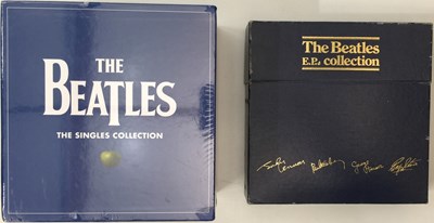 Lot 102 - THE BEATLES - E.P. COLLECTION/ THE SINGLES COLLECTION 7" BOX SETS