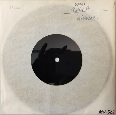 Lot 111 - WINGS - SALLY G 7" (ACETATE)