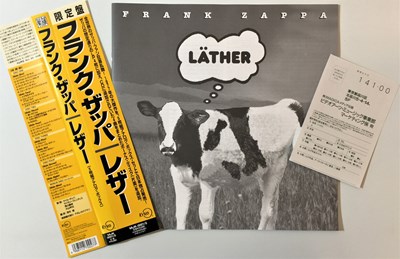 Lot 326 - Frank Zappa - Lather 4 LP Japanese Box-Set