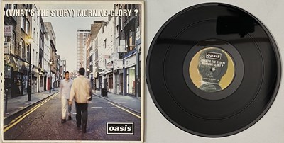 Lot 369 - OASIS - (WHAT'S THE STORY) MORNING GLORY LP (UK ORIGINAL - DAMONT - CRE LP 189)