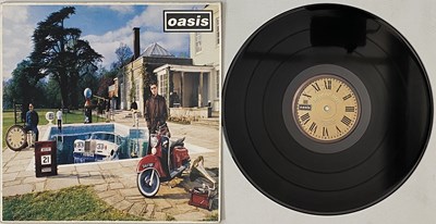 Lot 370 - OASIS - BE HERE NOW LP (EU ORIGINAL - HELTER SKELTER - HES 488187 1)