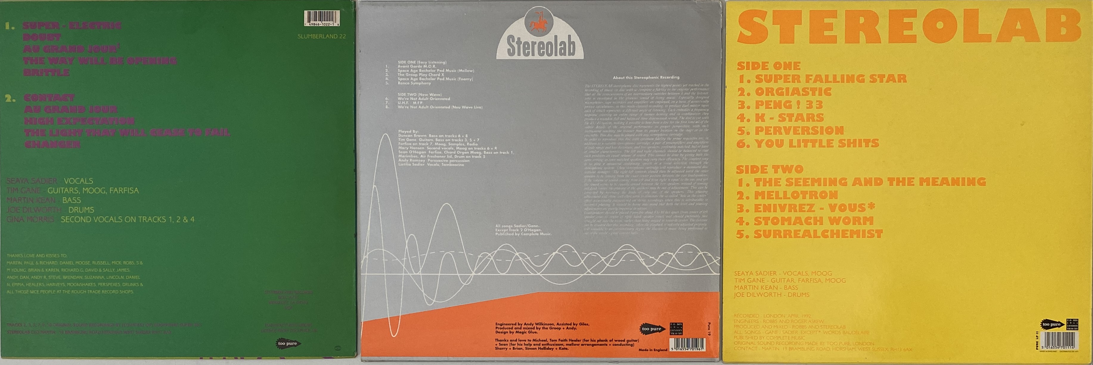 Lot 371 - STEREOLAB - LP PACK