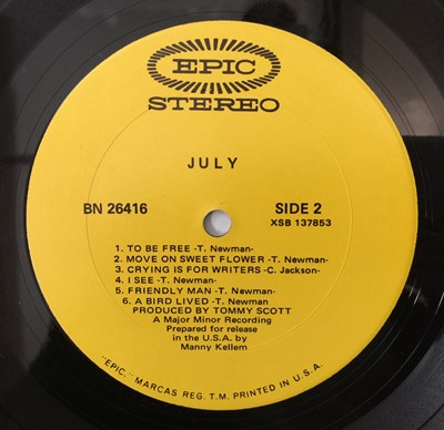 Lot 310 - JULY - JULY LP (US ORIGINAL - EPIC BN 26416).