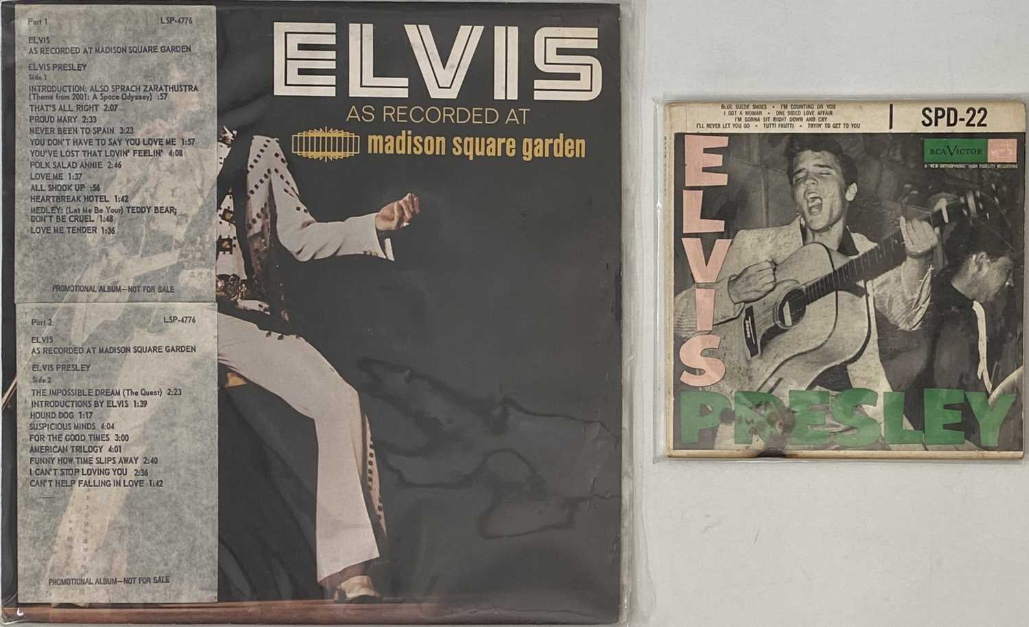 Lot 380 - ELVIS PRESLEY - ELVIS PRESLEY 7