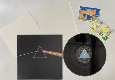 Lot 342 - PINK FLOYD - THE DARK SIDE OF THE MOON LP (UK COMPLETE SOLID TRIANGLE - SHVL 804)