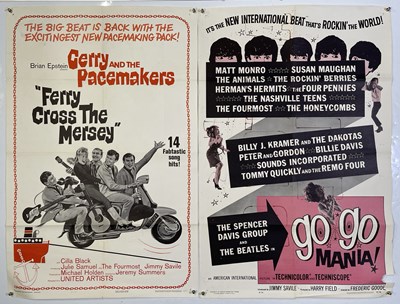 Lot 343 - BEATLES INTEREST - ORIGINAL 1960S MERSEY BEAT FILM POSTERS.