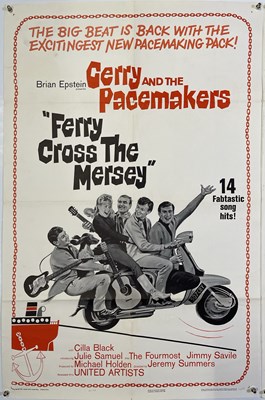 Lot 343 - BEATLES INTEREST - ORIGINAL 1960S MERSEY BEAT FILM POSTERS.