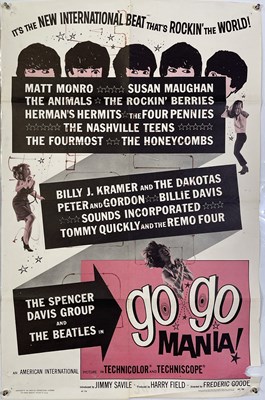Lot 343 - BEATLES INTEREST - ORIGINAL 1960S MERSEY BEAT FILM POSTERS.