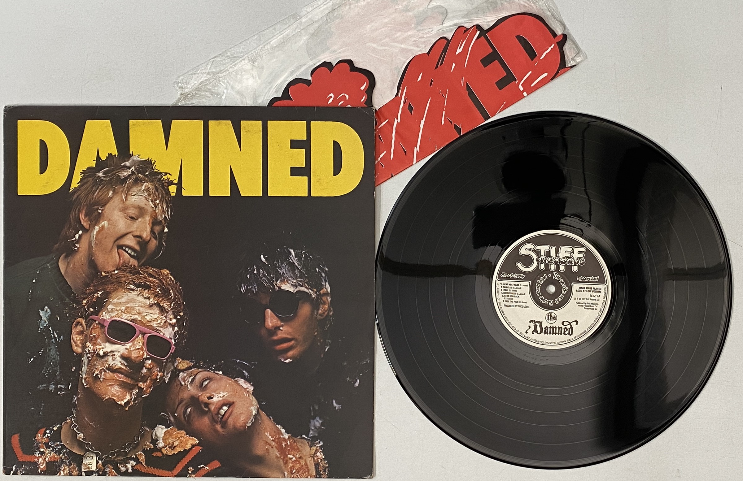 Lot 347 - THE DAMNED - DAMNED DAMNED DAMNED LP (UK