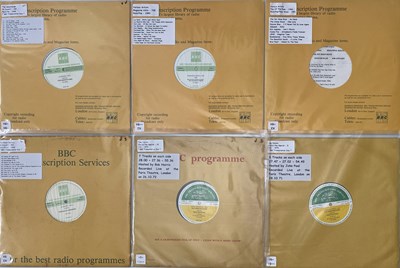 Lot 348 - BBC TRANSCRIPTION DISCS - LP ARCHIVE