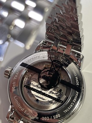 Lot 408 - RAYMOND WEIL - COLLECTABLE BUDDY HOLLY WATCH.