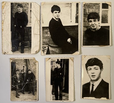 Lot 319 - THE BEATLES - GROUP OF 1962 PHOTOGRAPHS BY MIKE MCCARTNEY.