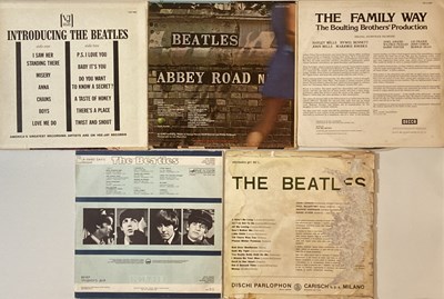 Lot 56 - THE BEATLES & RELATED - OVERSEAS PRESSING LPs