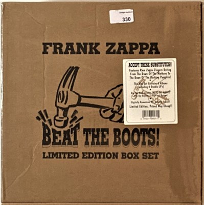 Lot 330 - Frank Zappa - Beat The Boots 10 LP Box-Set (R-70907)