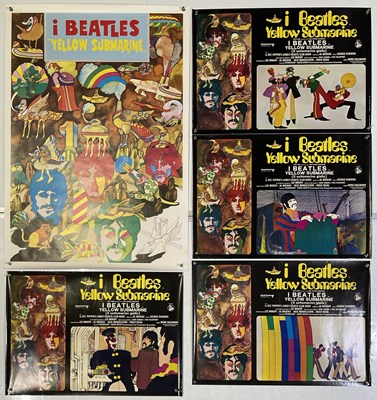 Lot 345 - THE BEATLES - ORIGINAL ITALIAN YELLOW SUBMARINE FOTOBUSTAS.