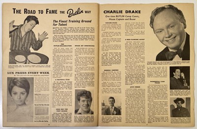 Lot 236 - THE BEATLES INTEREST - ORIGINAL 1961 BUTLINS ENTERTAINMENT PROGRAMME - RINGO PLAYING WITH RORY STORM.