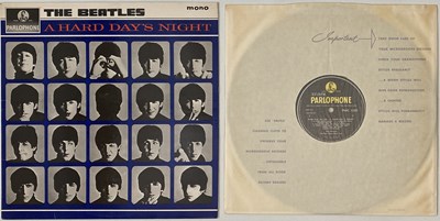 Lot 125 - THE BEATLES - A HARD DAY'S NIGHT LP (UK MONO - PARLOPHONE - PMC 1230)