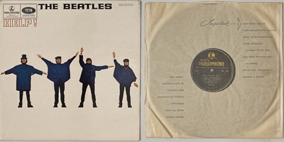 Lot 128 - THE BEATLES - HELP LP (UK MONO - PMC 1255)