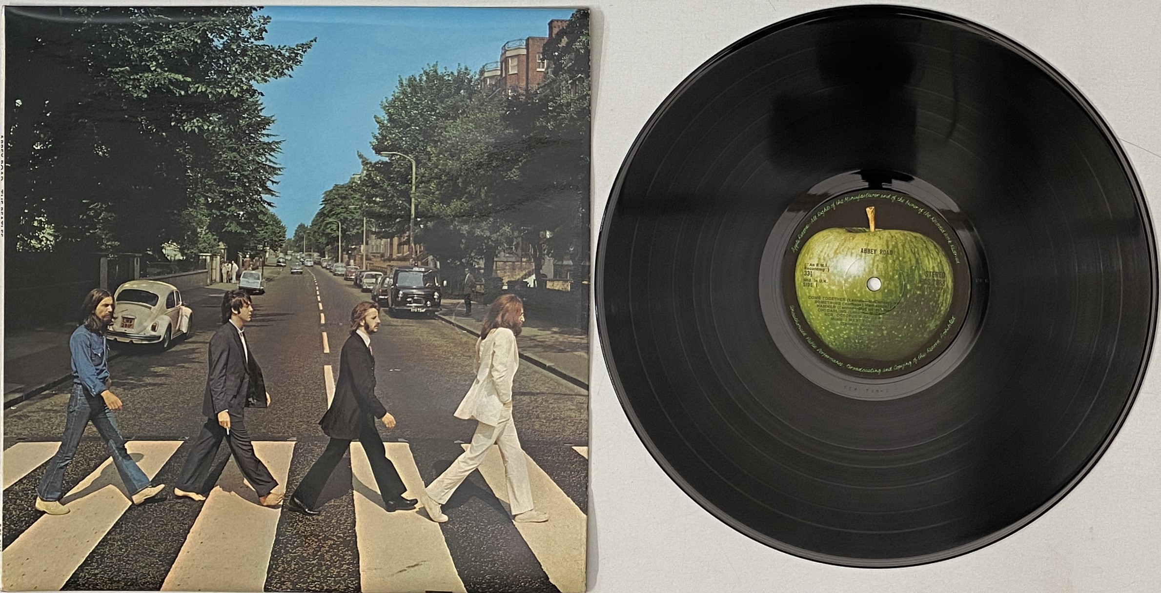 Lot 131 - THE BEATLES - ABBEY ROAD LP (UK MISALIGNED