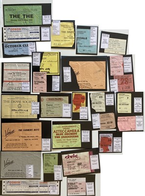 Lot 98 - POST PUNK / NEW WAVE / INDIE CONCERT TICKETS.