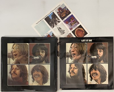 Lot 139 - THE BEATLES - LET IT BE BOX LP w/ BOOKLET (INC APPLE INSERT - PXS 1)