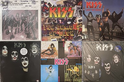 Lot 430 - KISS - LIVE/ PRIVATE LP COLLECTION