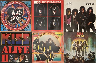 Lot 431 - KISS - UK & OVERSEAS LPs/ 12"