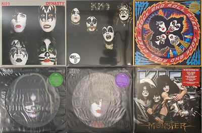 Lot 432 - KISS - MODERN PRESS/ REISSUE LP PACK