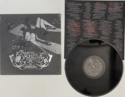 Lot 436 - BULLET FOR MY VALENTINE - THE POISON LP (LIMITED/ SIGNED - TORMENT 50LP)