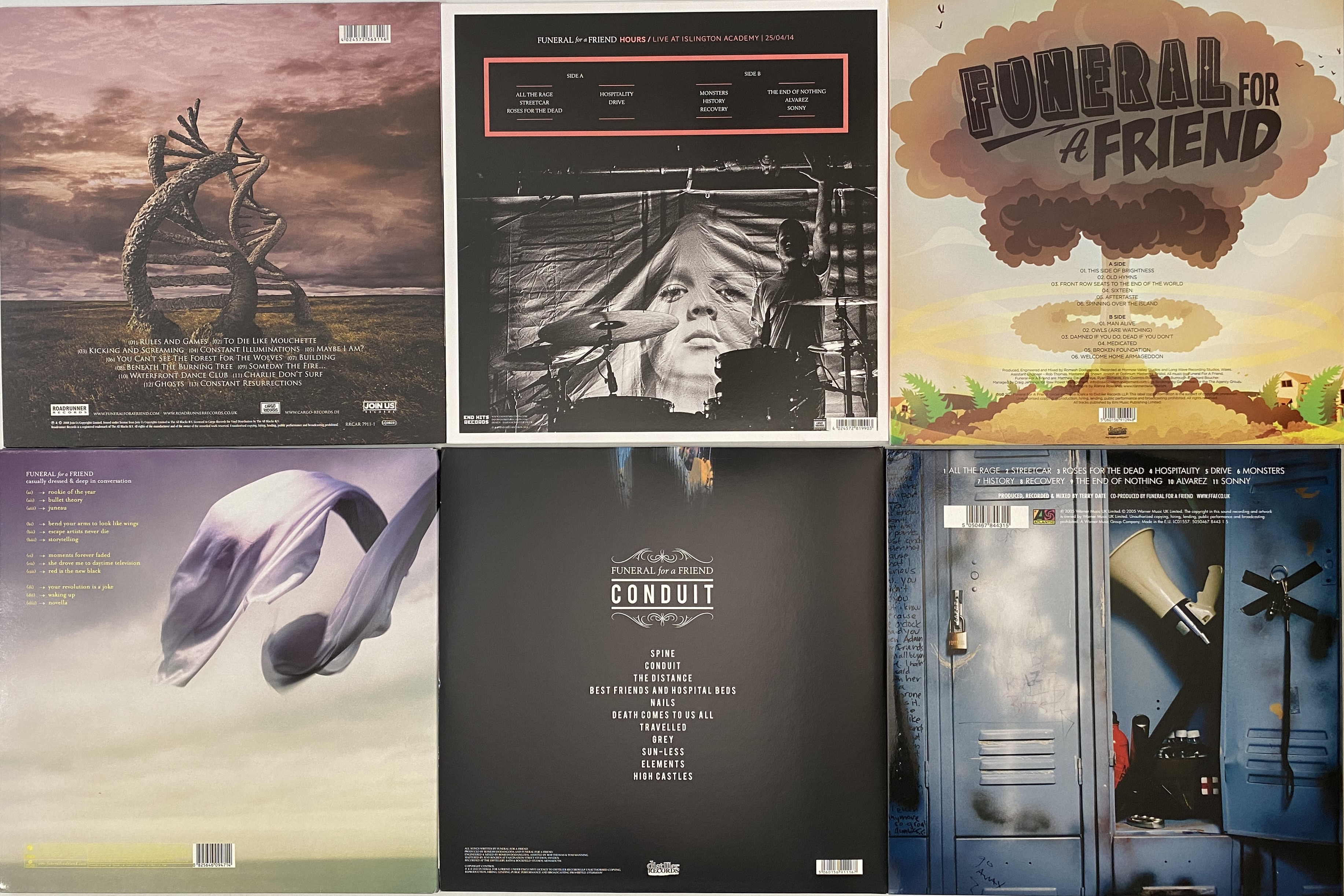 Lot 448 - FUNERAL FOR A FRIEND - LP PACK