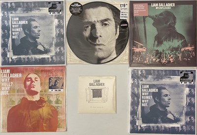 Lot 497 - OASIS INTEREST - LIAM GALLAGHER LP AND 7" COLLECTION