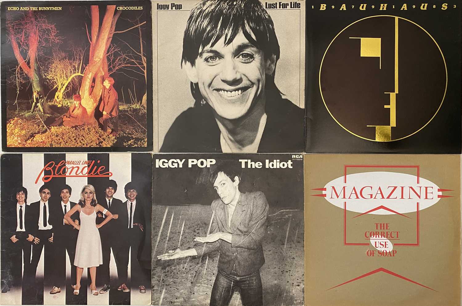 Lot 470 - GOTH/ WAVE/ COOL POP - LPs/ 12