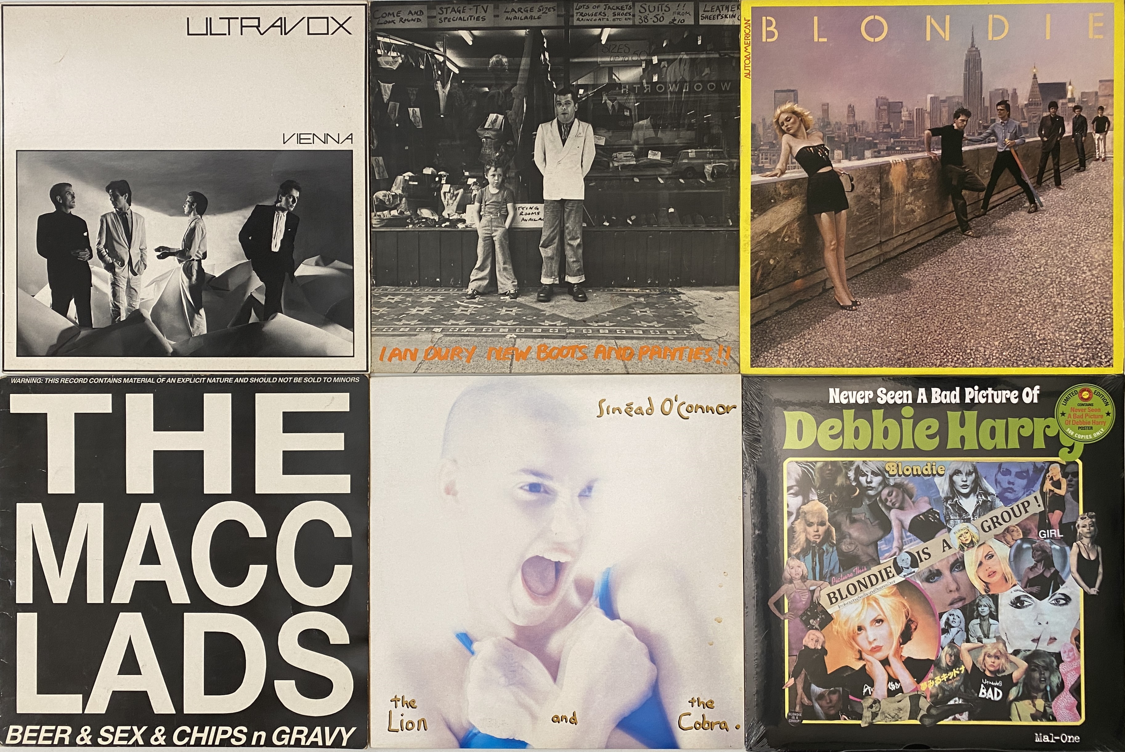 Lot 470 - GOTH/ WAVE/ COOL POP - LPs/ 12