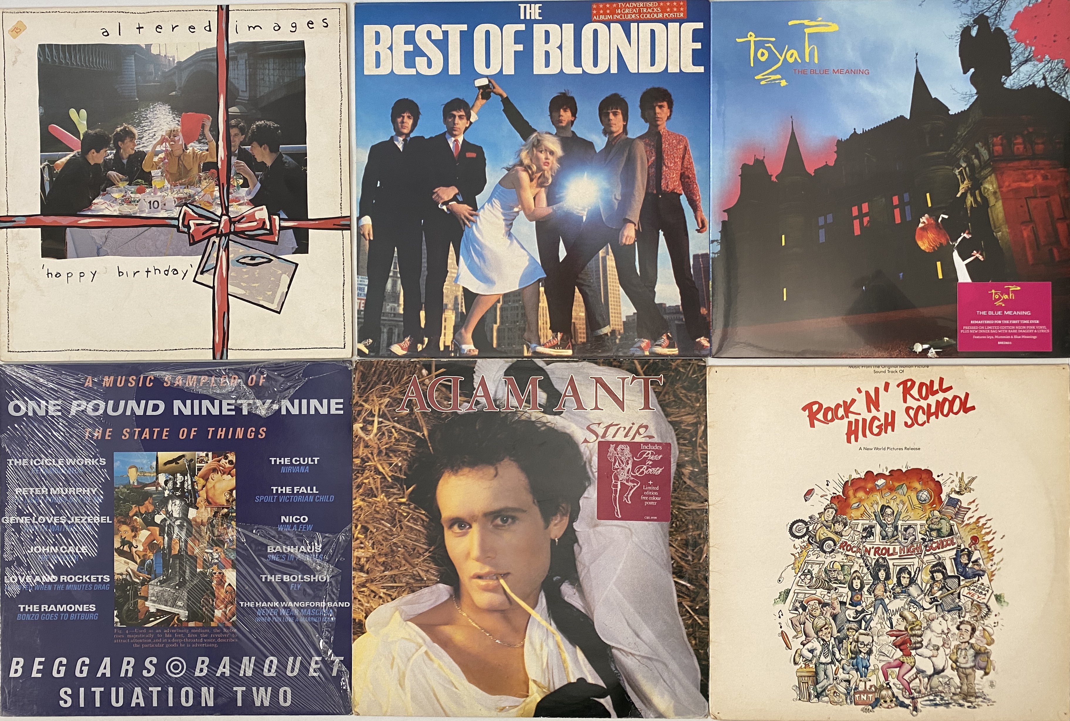 Lot 470 - GOTH/ WAVE/ COOL POP - LPs/ 12