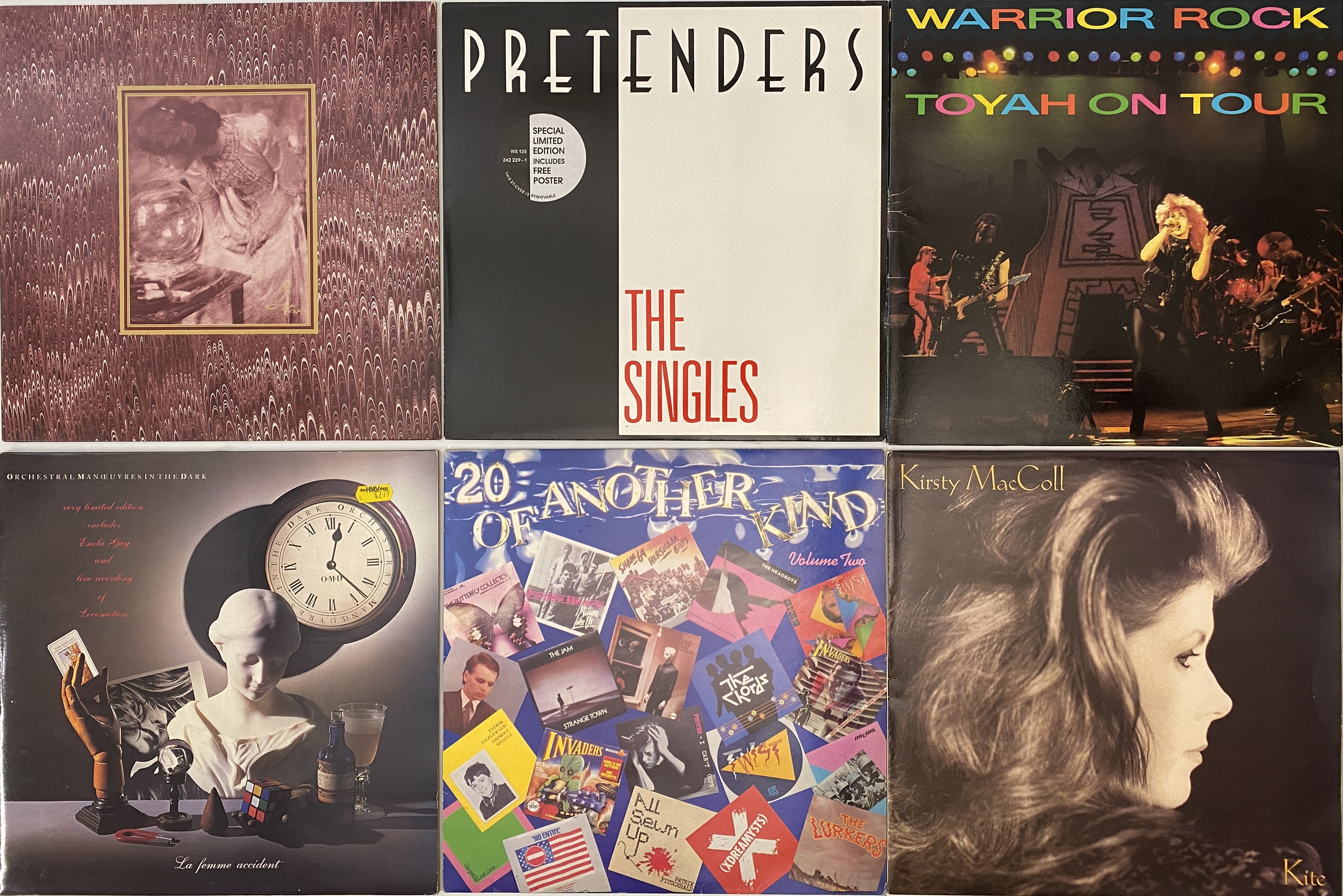 Lot 470 - GOTH/ WAVE/ COOL POP - LPs/ 12