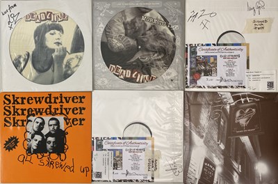 Lot 476 - PUNK/ OI - LP/ BOX SET COLLECTION (INC PICTURE DISCS)