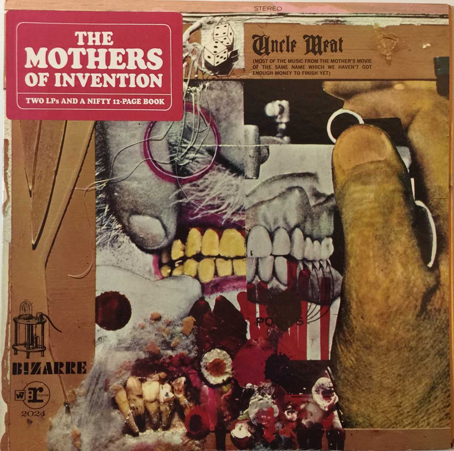 Lot 336 - Frank Zappa/ The Mothers Of Invention - Uncle Meat LP US Promo (2MS 2024)