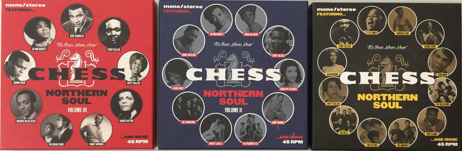 Lot 528 - CHESS LABEL NORTHERN SOUL 7" BOX SET COLLECTION