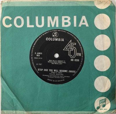 Lot 531 - HELEN SHAPIRO - SHE NEEDS COMPANY C/W STOP AND YOU WILL BECOME AWARE - COLUMBIA (DB 8256)