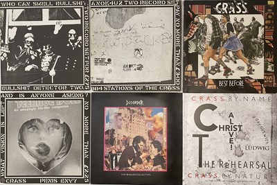 Lot 484 - CRASS AND RELATED - LP COLLECTION (INC PICTURE DISCS)