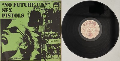 Lot 363 - SEX PISTOLS - SPUNK / NO FUTURE U.K? (BLA 169 - WITH RARE GREEN SLEEVE)