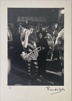 Lot 320 - THE BEATLES - MIKE RANDOLPH SIGNED 'ROCK N ROLL CIRCUS' PHOTOGRAPHS.