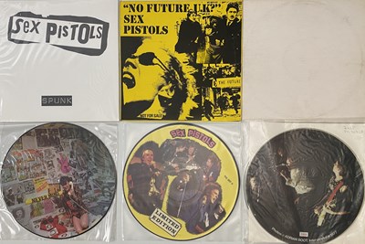 Lot 489 - SEX PISTOLS - PRIVATE RELEASED LPs (INC ORIGINAL SPUNK)