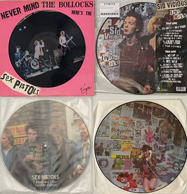 Lot 489 - SEX PISTOLS - PRIVATE RELEASED LPs (INC ORIGINAL SPUNK)