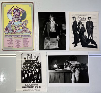 Lot 139 - THE BEATLES / ROLLING STONES - ROCK N ROLL CIRCUS PHOTO PRINTS.