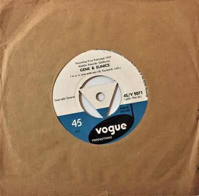 Lot 245 - GENE & EUNICE - I'M SO IN LOVE WITH YOU 7" (ORIGINAL UK VOGUE RELEASE - 45/V 9071)