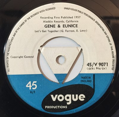 Lot 245 - GENE & EUNICE - I'M SO IN LOVE WITH YOU 7" (ORIGINAL UK VOGUE RELEASE - 45/V 9071)